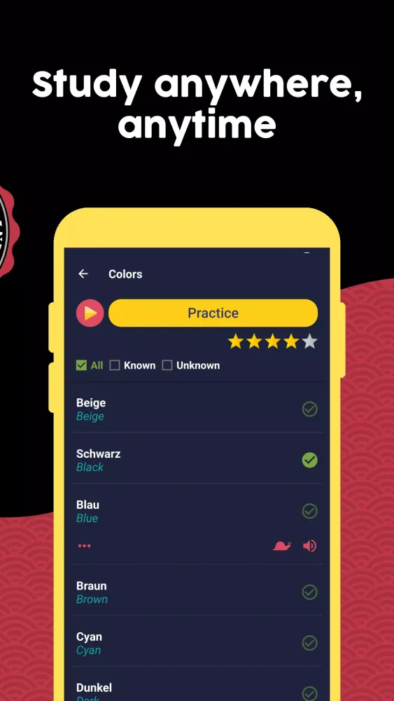 Capturas de tela do Learn German