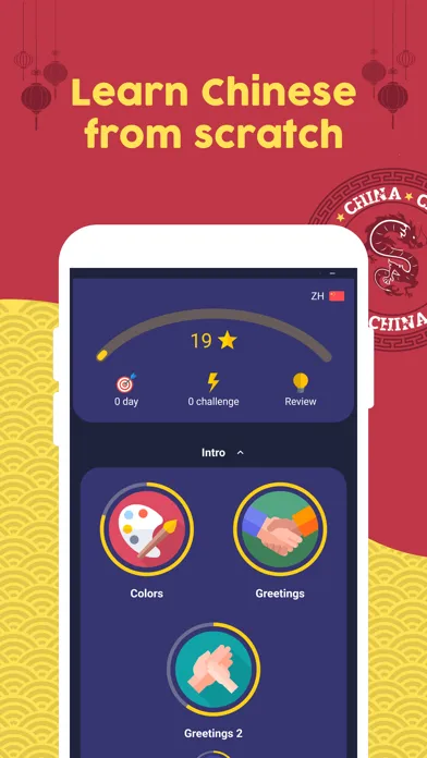Capturas de tela do Learn Chinese (Beginners)