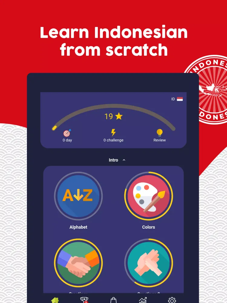 Learn Indonesian Screenshots