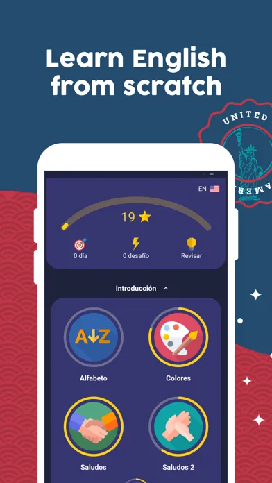 ภาพหน้าจอของ Aprender inglês (Iniciantes)