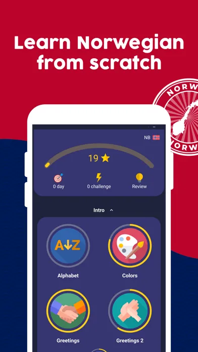 Capturas de pantalla de Learn Norwegian (Beginners)