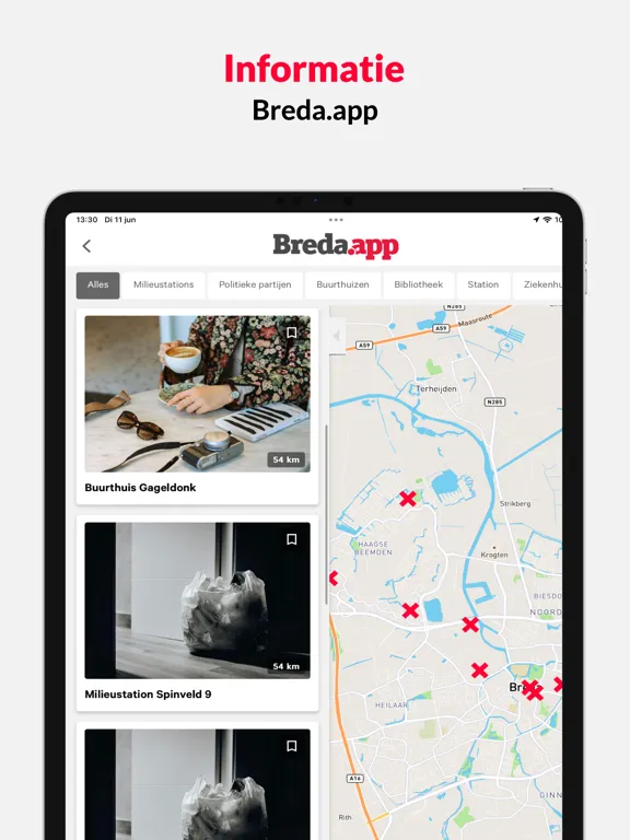 De Breda App iPad 應用截圖