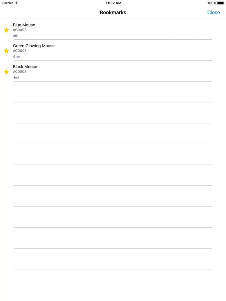 تصاویر AX QuickOrder iPad 