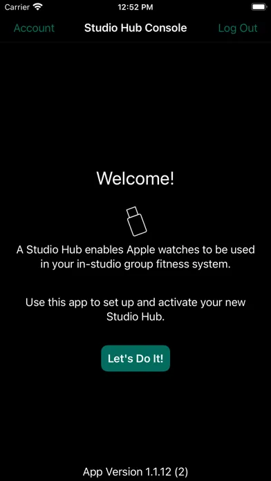 Studio Hub Console 스크린샷