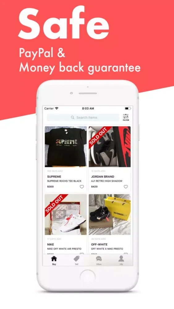 Скриншоты Bredway - Buy & Sell Sneakers