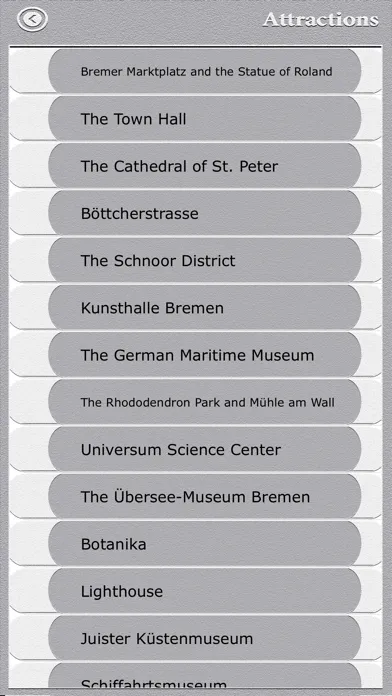 Capturas de pantalla de Bremen City Guide