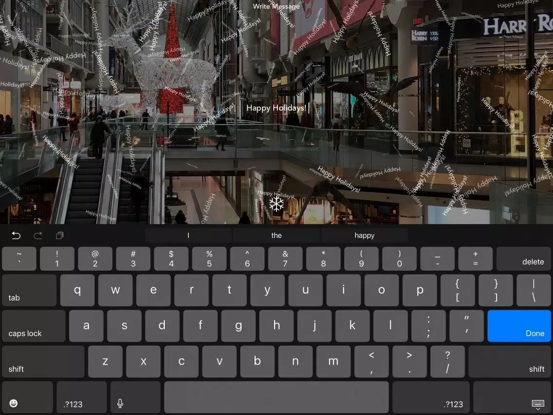 Snowstorm AR iPad  Ekran Görüntüleri