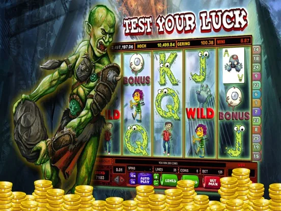 Zombies Slot Frenzy Machines: Undead Scary Casino iPad  Screenshots