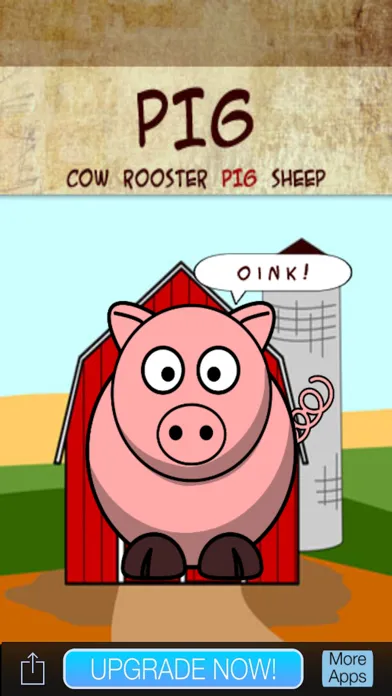 Zrzuty ekranu Farm Sounds For Kids