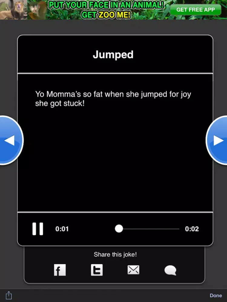 Captures d'écran de Super Yo Momma Box! iPad 