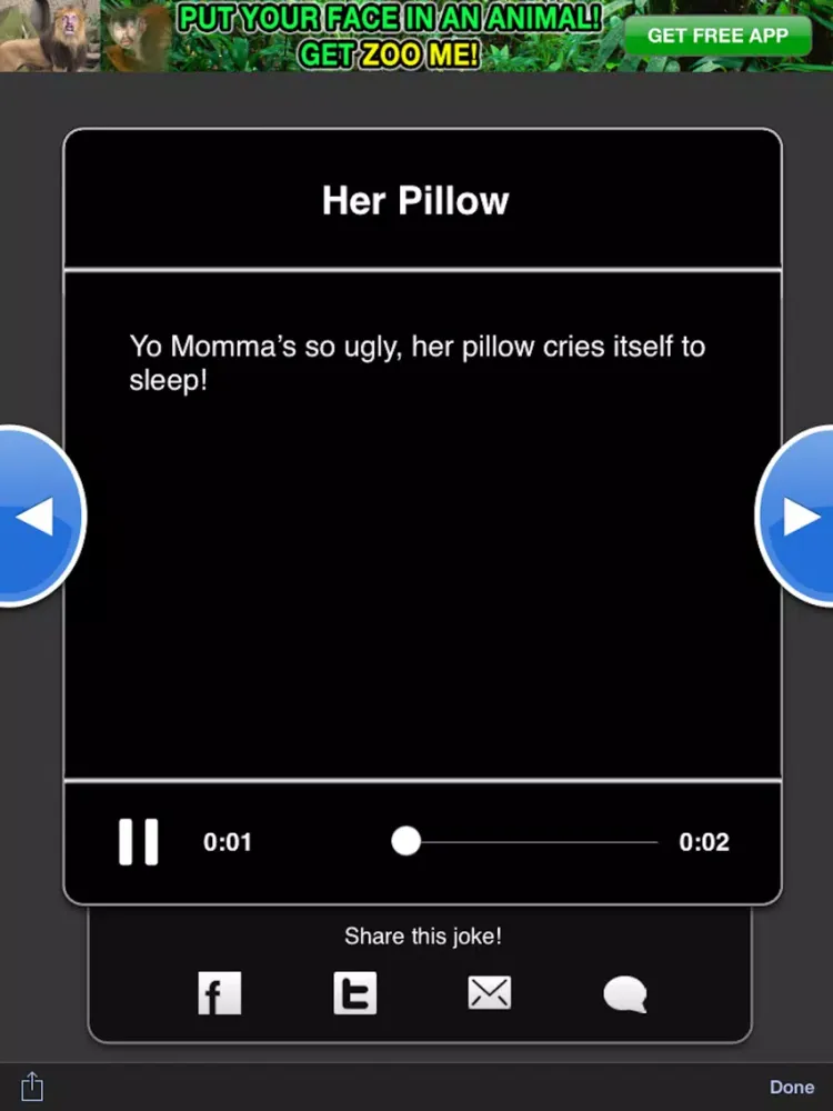 Captures d'écran de Super Yo Momma Box! iPad 