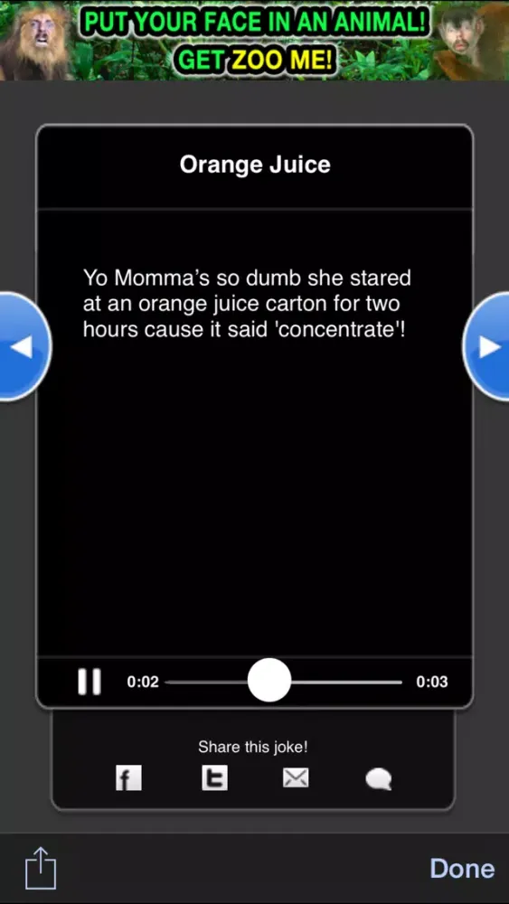 Captures d'écran de Super Yo Momma Box!
