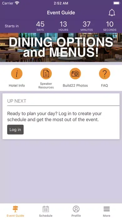 Mammoth Events Screenshots