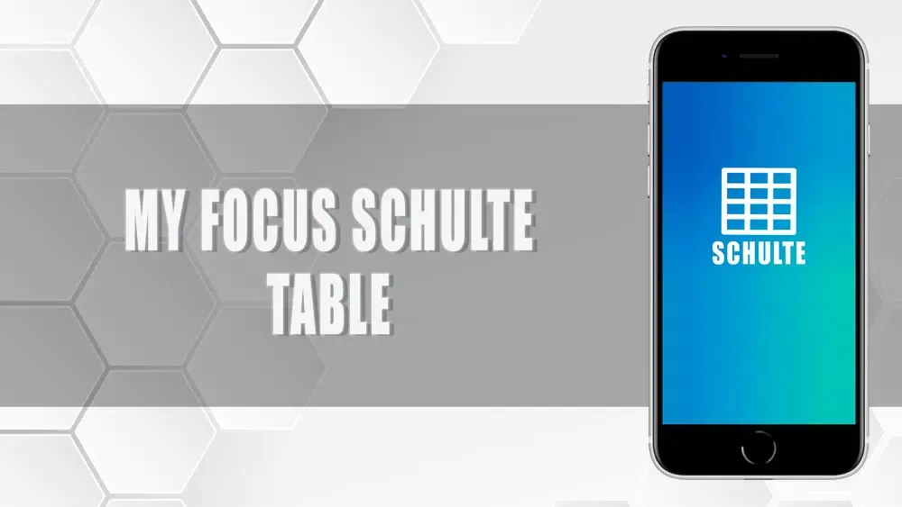 My Focus - Schulte Table سکرین شاٹس