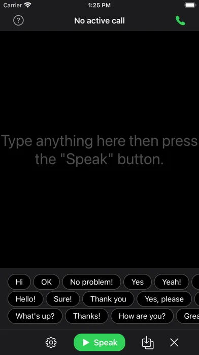TTSPhone Text to Speech Phone स्क्रीनशॉट