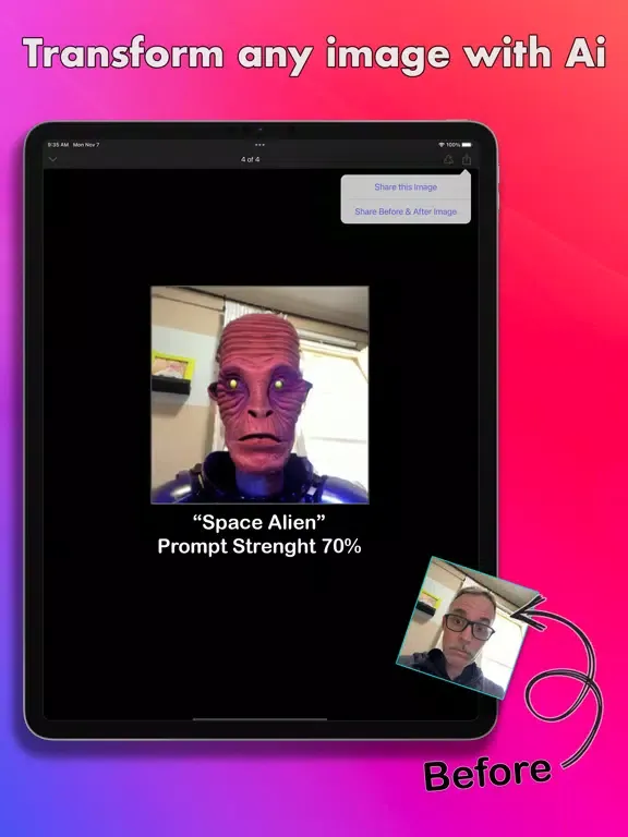 Capturas de pantalla de Foto Ai iPad 