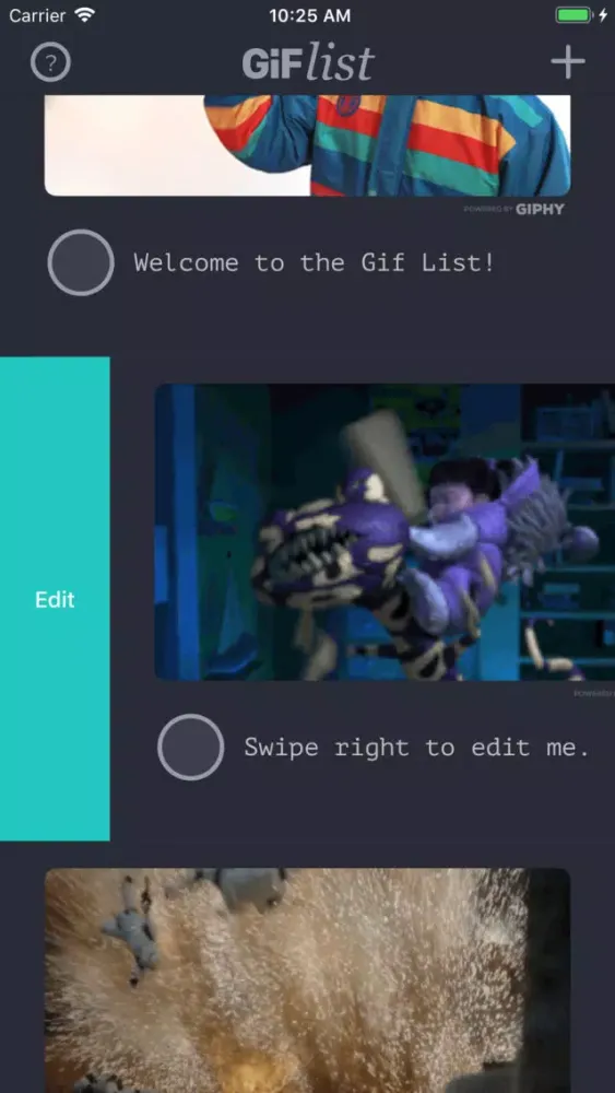 Gif List - The Gif To-Do List Ekran Görüntüleri