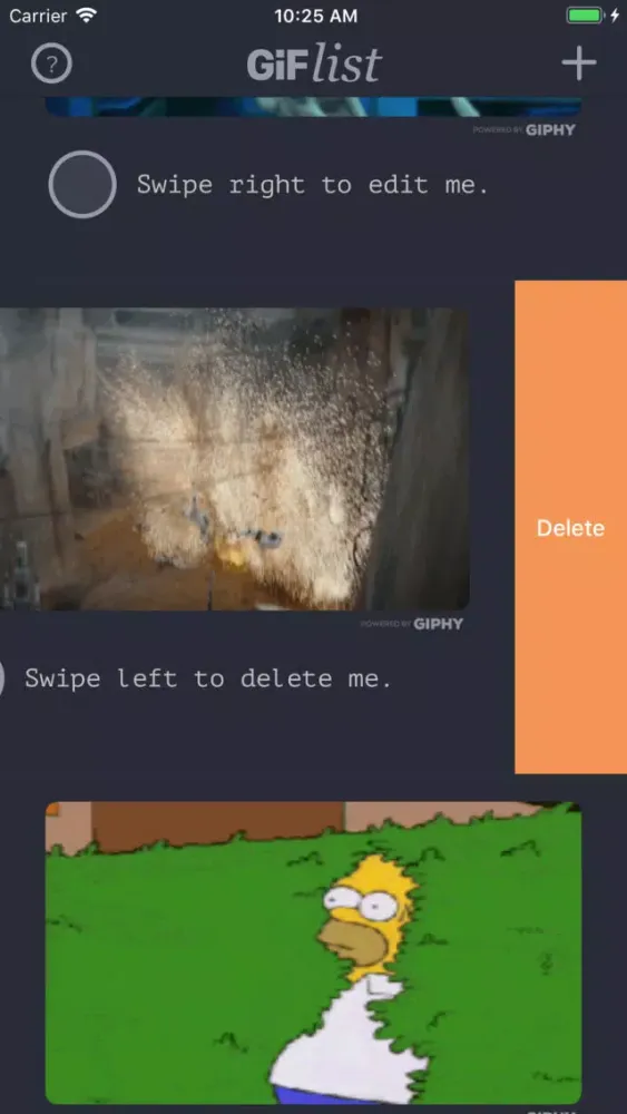Gif List - The Gif To-Do List Ekran Görüntüleri