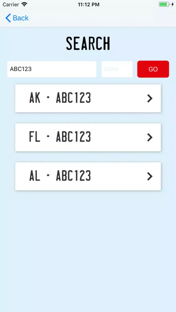 ภาพหน้าจอของ Platez App