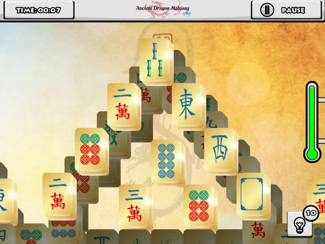 Capturas de tela do Ancient Dragon Mahjong iPad 