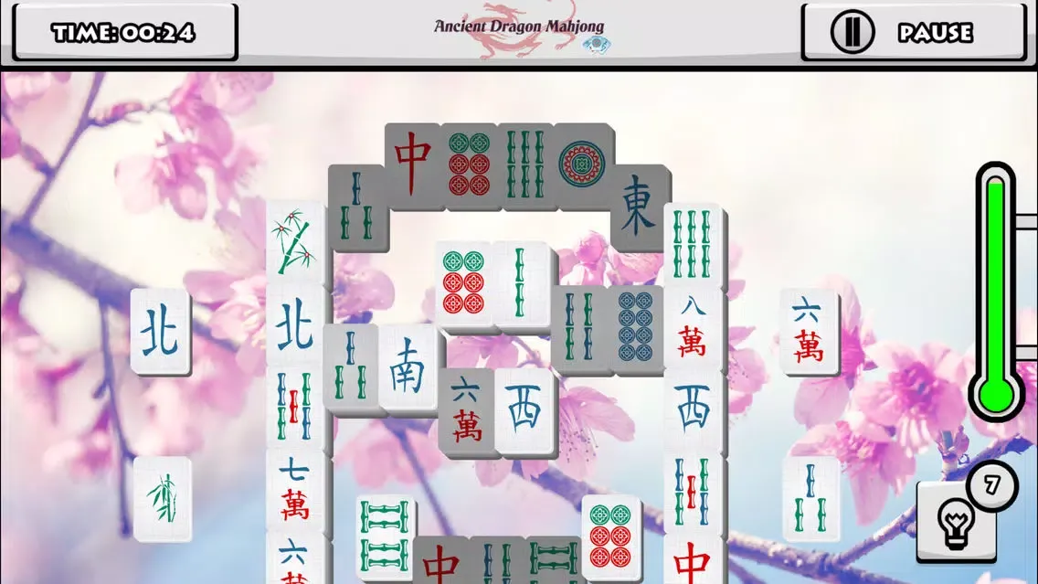Capturas de tela do Ancient Dragon Mahjong