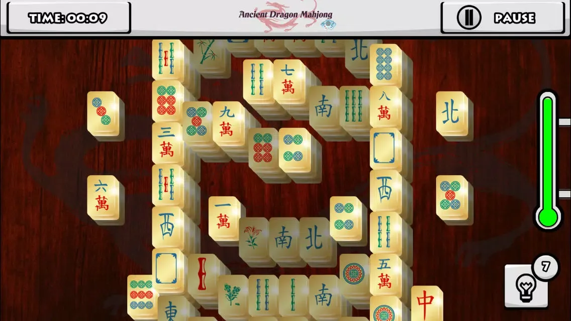 Capturas de tela do Ancient Dragon Mahjong