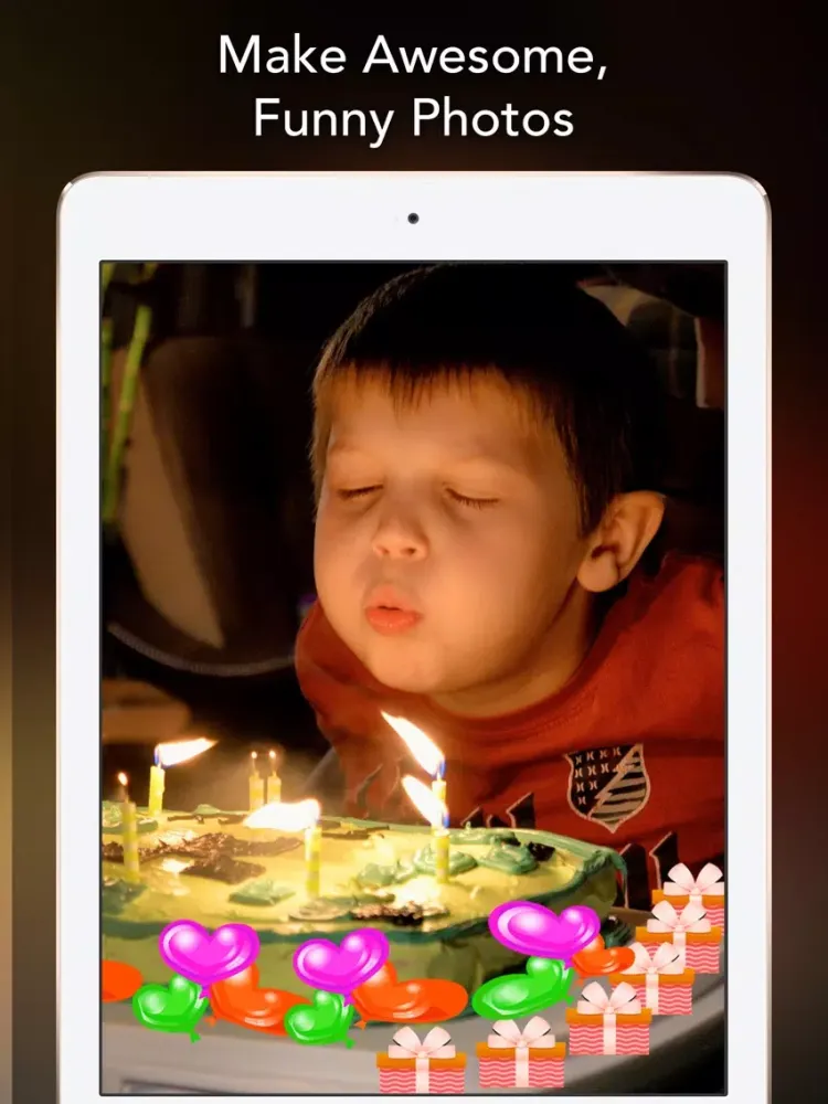 تصاویر Birthday Party Stickers iPad 