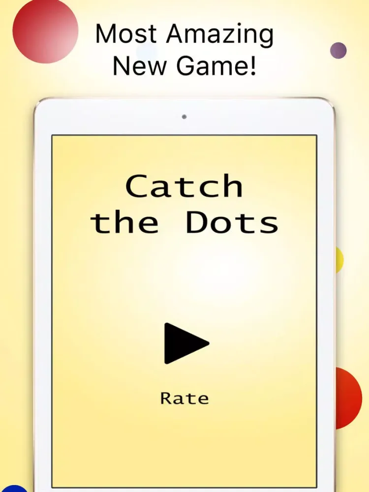 Catch the Dots, Avoid the Squares! iPad  स्क्रीनशॉट
