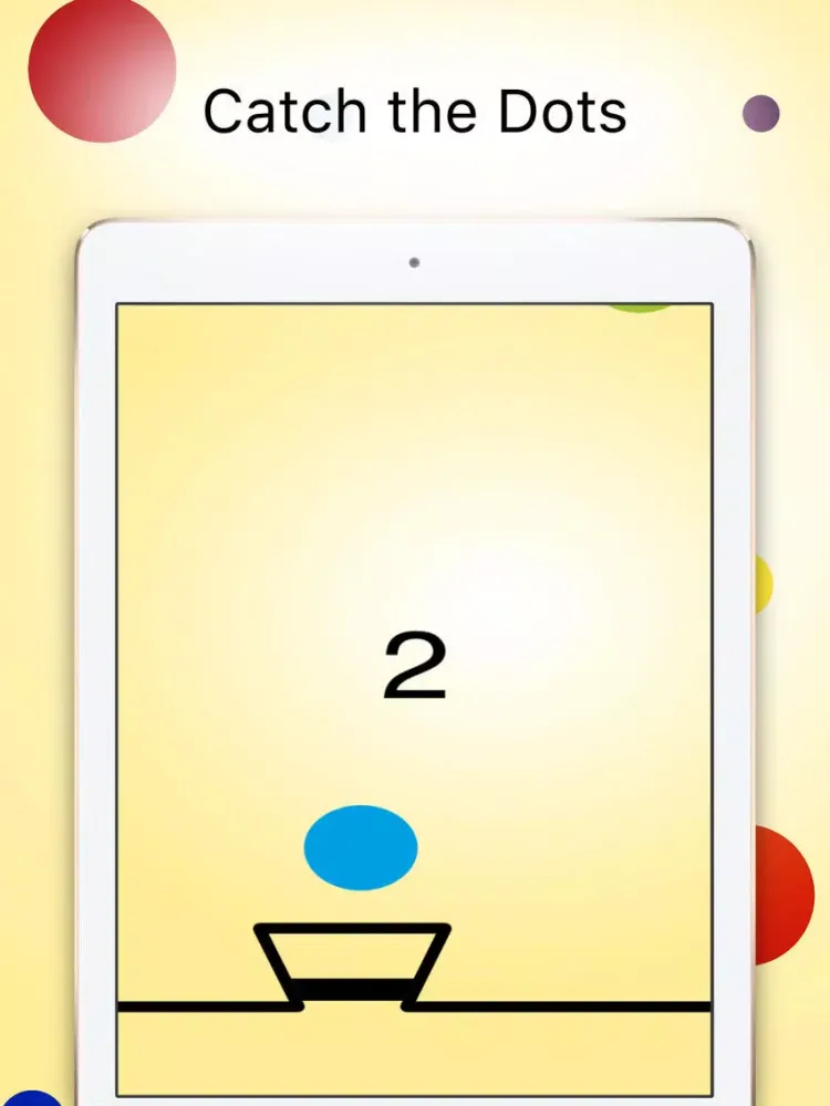 Catch the Dots, Avoid the Squares! iPad  स्क्रीनशॉट