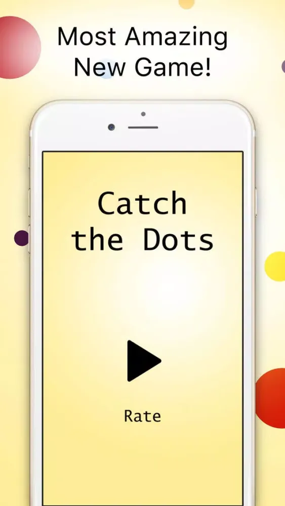 Catch the Dots, Avoid the Squares! स्क्रीनशॉट