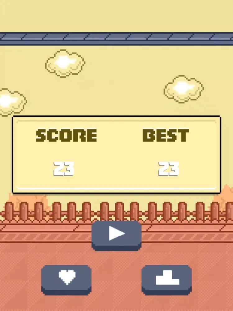 ภาพหน้าจอของ Catch the Eggs! Fun Arcade Game iPad 