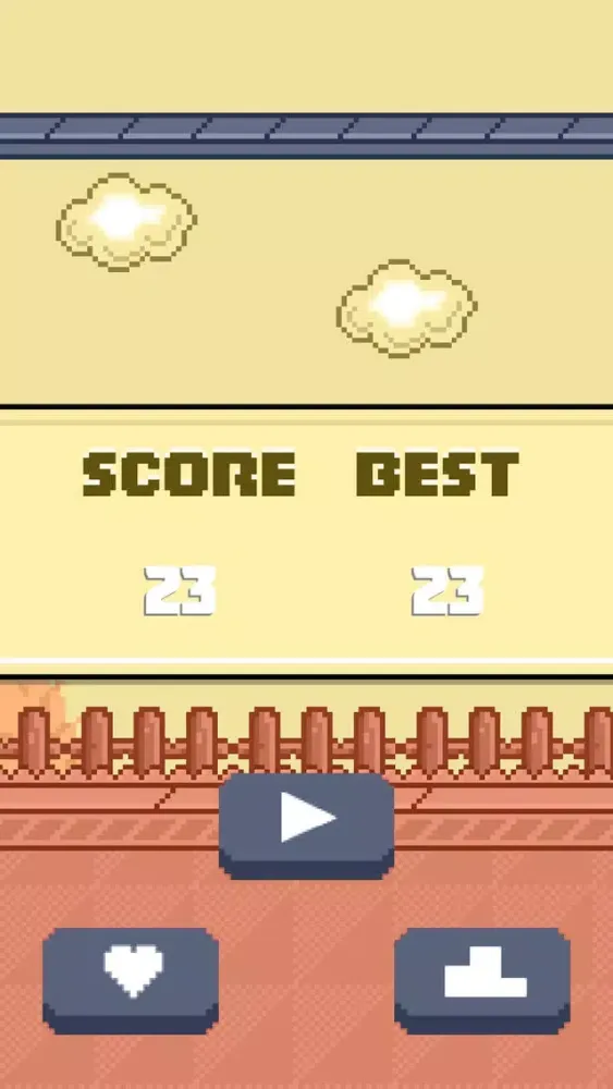 ภาพหน้าจอของ Catch the Eggs! Fun Arcade Game