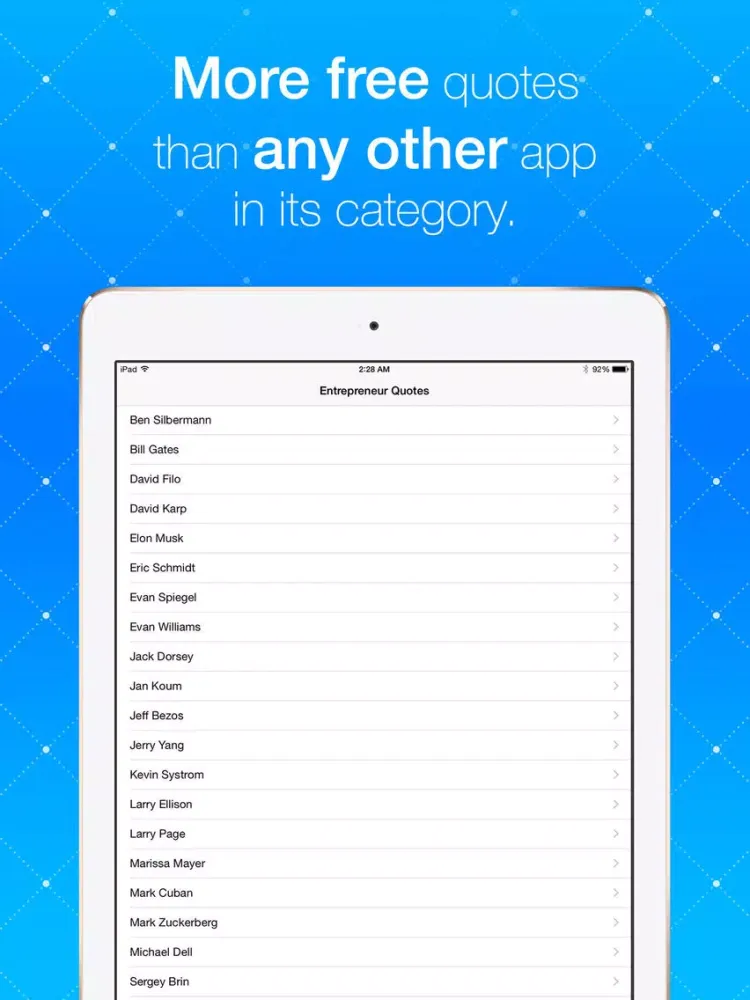 تصاویر Entrepreneur: Inspirational Leadership Quotes for Business Success iPad 