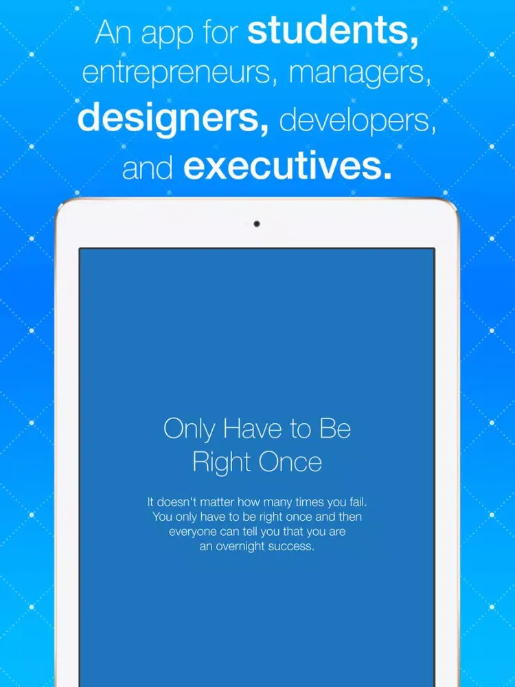 تصاویر Entrepreneur: Inspirational Leadership Quotes for Business Success iPad 