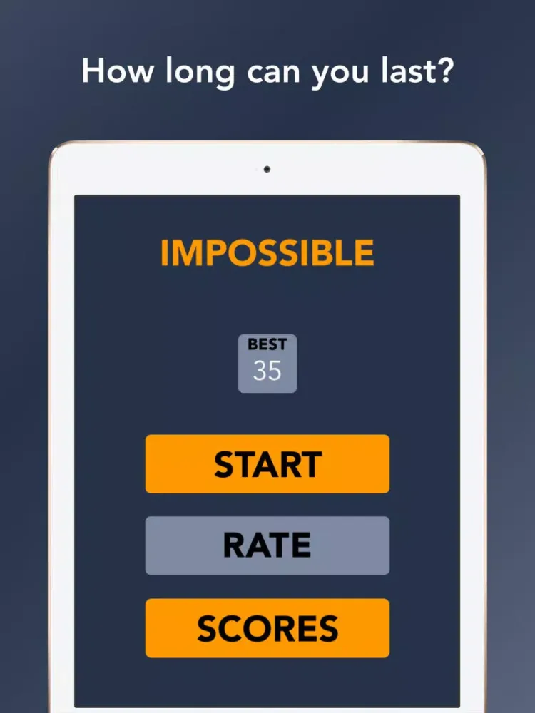 Impossible Rush! iPad 应用截图