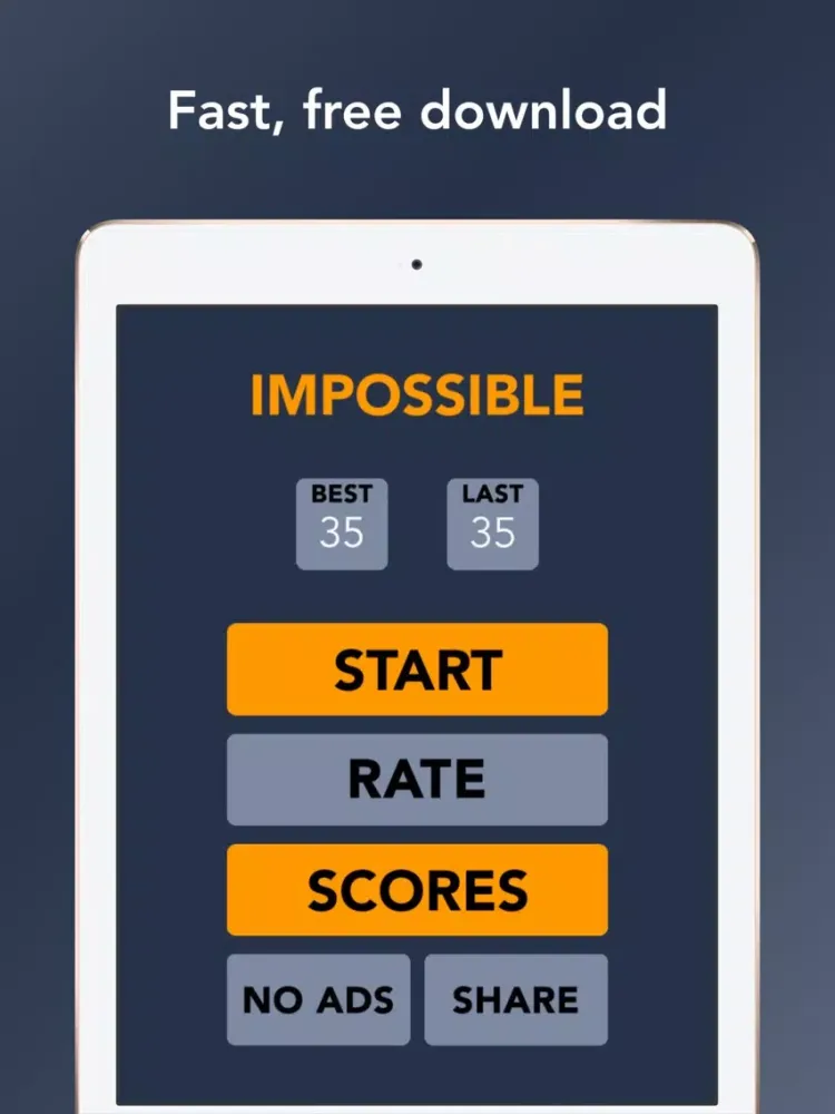 Impossible Rush! iPad 应用截图