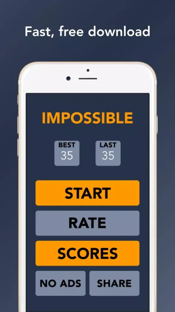Impossible Rush!应用截图