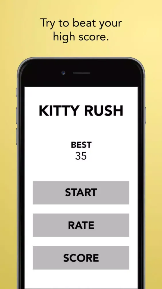 Kitty Rush: Impossible Tap Game应用截图