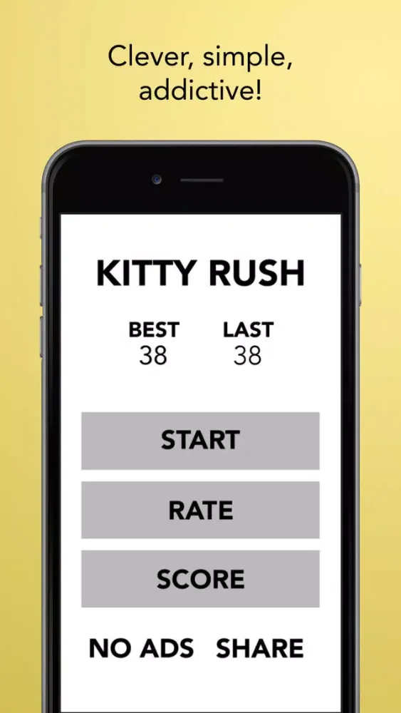 Kitty Rush: Impossible Tap Game应用截图