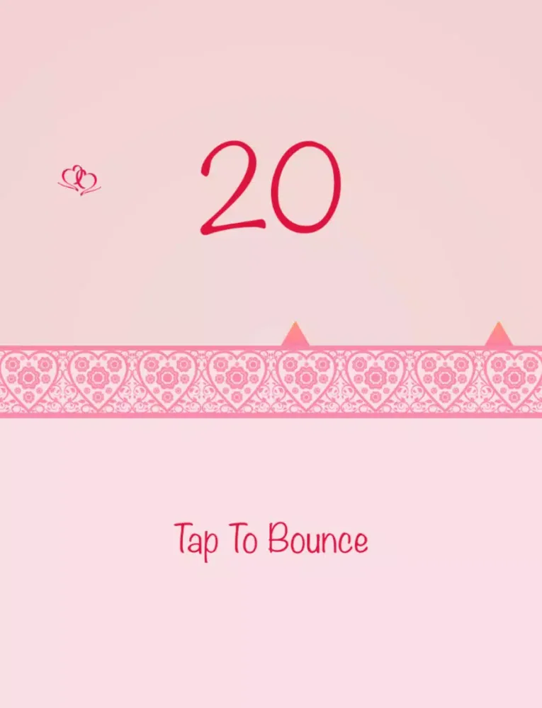 Capturas de pantalla de Love Me Not? Valentine’s Day Heart Bounce iPad 