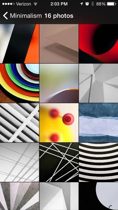 ภาพหน้าจอของ Minimalism: Simple, Unique Wallpapers for iPhone and iPad