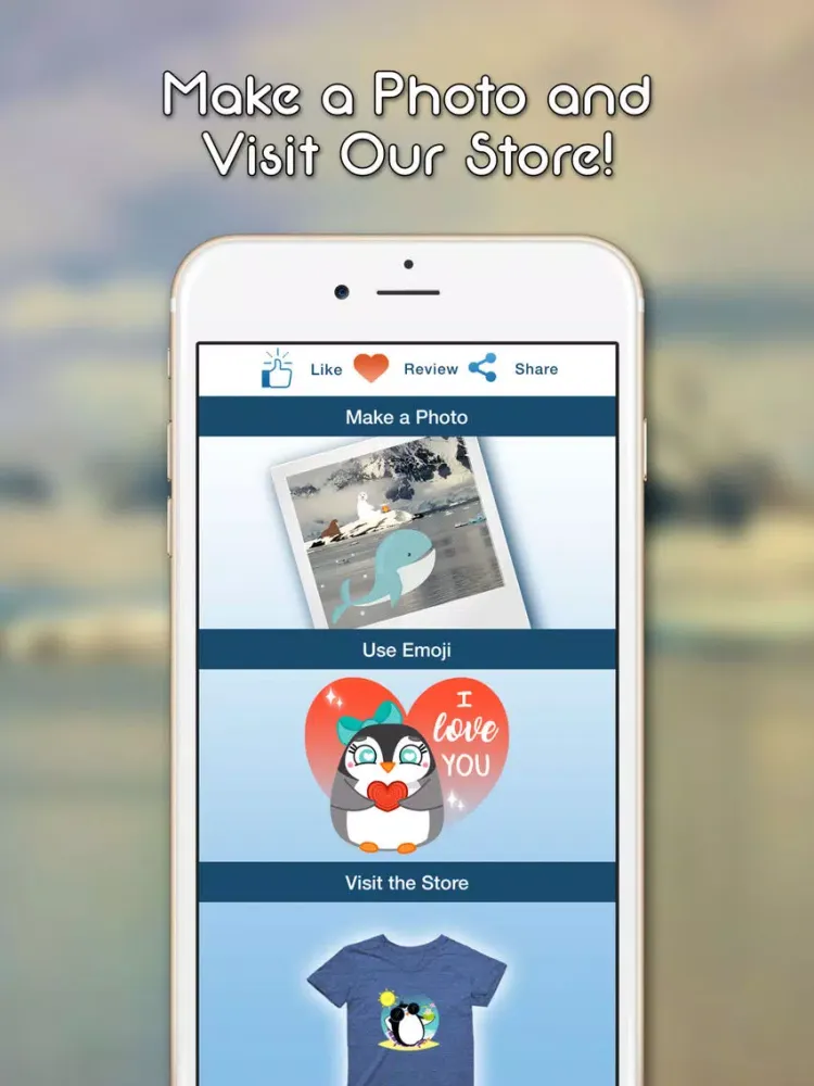 Pemoji - Penguin Emoji Stickers! iPad  سکرین شاٹس