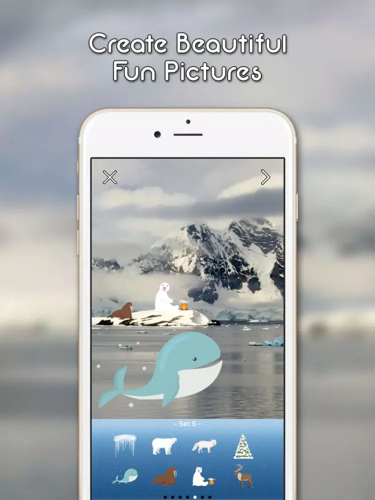 Pemoji - Penguin Emoji Stickers! iPad  سکرین شاٹس