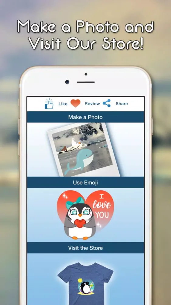 Pemoji - Penguin Emoji Stickers! سکرین شاٹس