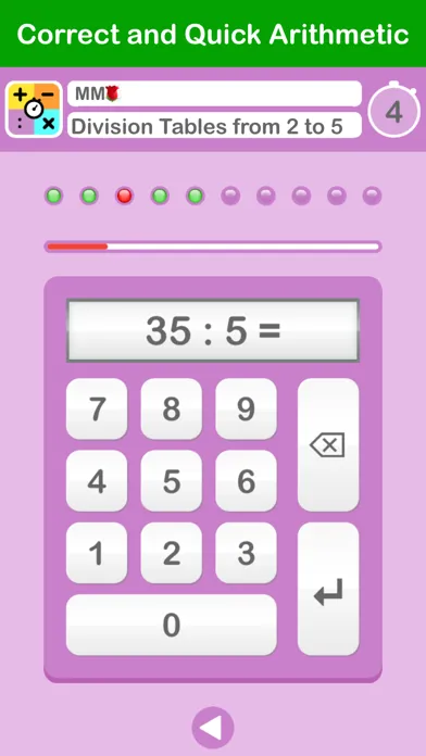 Correct and Quick Arithmetic স্ক্রিনশট