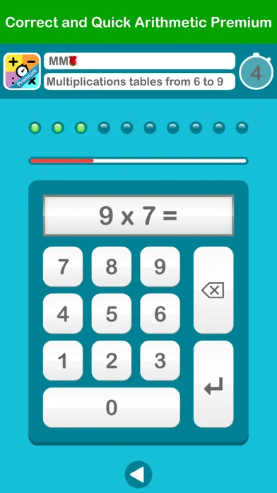 CaQ Arithmetic Premium Ekran Görüntüleri