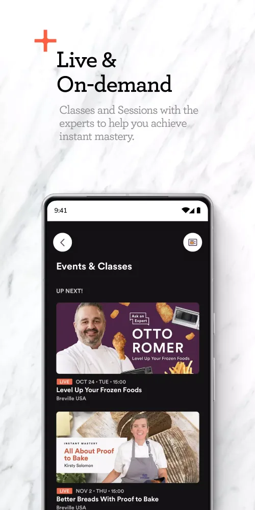 Screenshot di Breville+