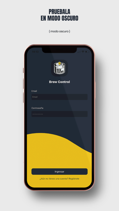 Tangkapan layar Brew Control
