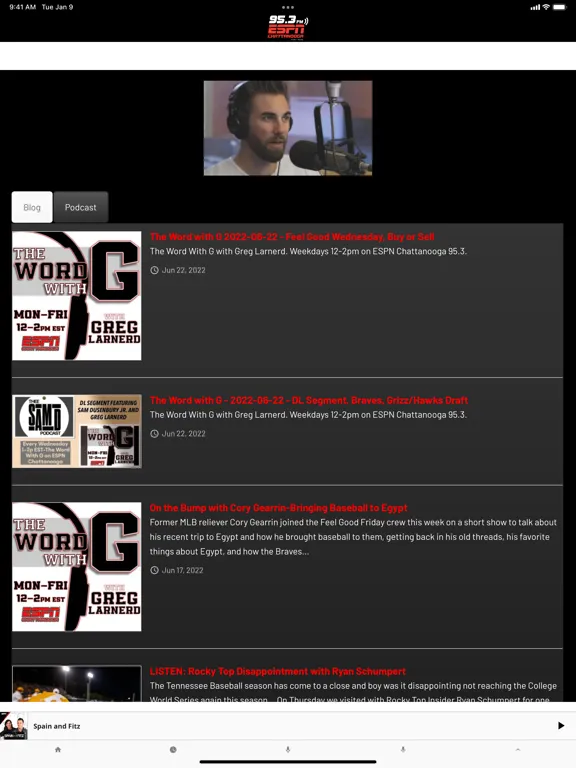 ESPN Chattanooga iPad  Screenshots