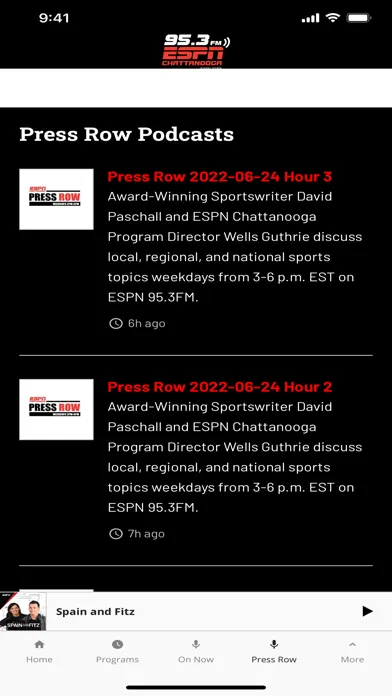 ESPN Chattanooga Screenshots